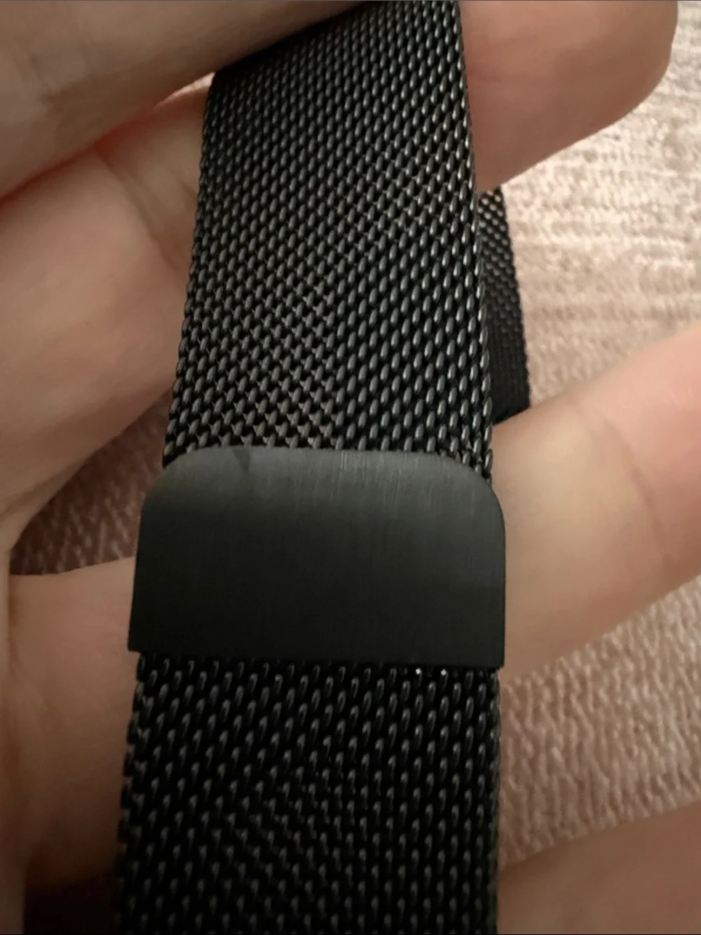 Black Milanese Mesh Watch Apple Watch Band 40/38mm